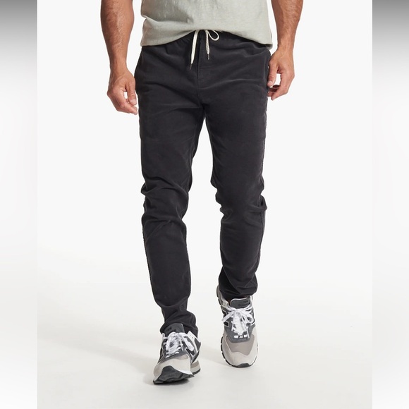 Vuori Optimist charcoal gray corduroy pants Large - Picture 1 of 8